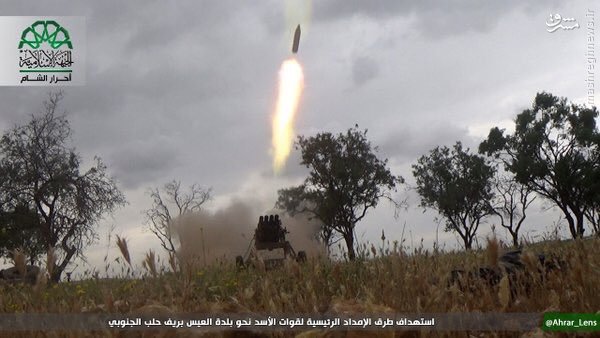ادامه نبردهای خونین در جنوب حلب+عکس ادامه نبردهای خونین در جنوب حلب+عکس