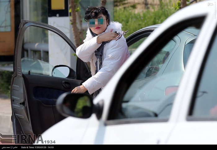 برخورد با بدپوششان و  بدحجابان در تهران +عکس