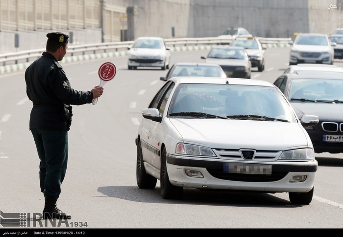 برخورد با بدپوششان و  بدحجابان در تهران +عکس