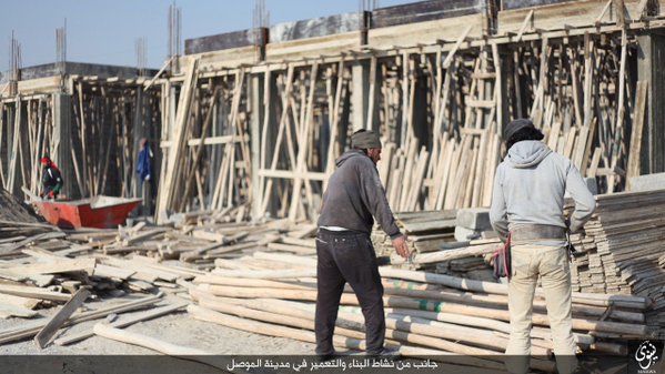 فعالیتهای عمرانی داعشیها در موصل! + عکس فعالیتهای عمرانی داعشیها در موصل! + عکس