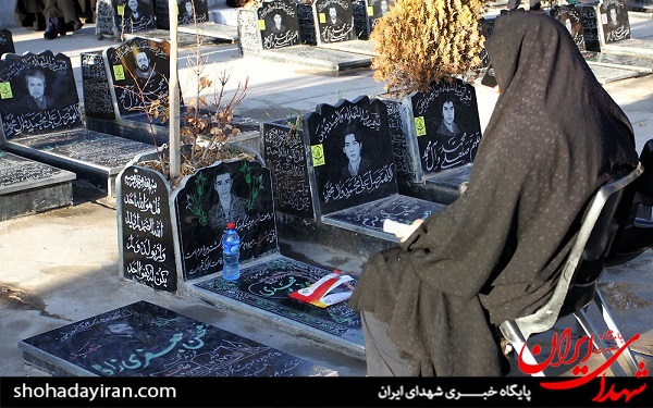 عکس/ مزار شهدای مدافع حرم حضرت زینب(س) در بهشت امام رضا(ع) - مشهد