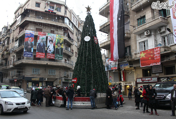تصویر رهبر انقلاب و سید حسن در حلب+عکس