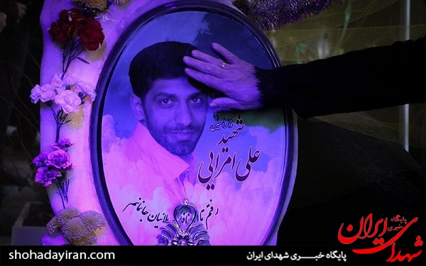 عکس/ جشن تولد شهید مدافع حرم علی امرایی