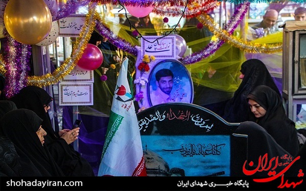 عکس/ جشن تولد شهید مدافع حرم علی امرایی