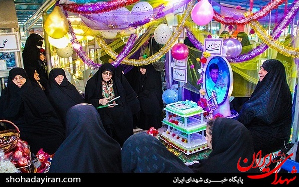 عکس/ جشن تولد شهید مدافع حرم علی امرایی