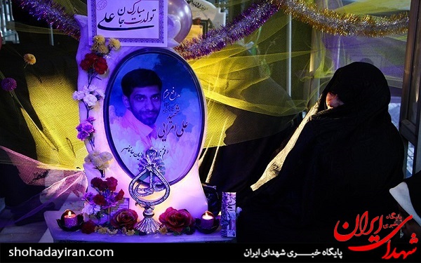عکس/ جشن تولد شهید مدافع حرم علی امرایی
