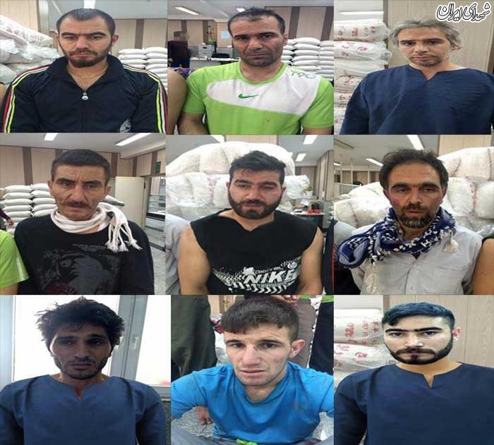 دستگیری 9 راهزن مسلح بزرگراه ها +عکس دستگیری 9 راهزن مسلح بزرگراه ها +عکس