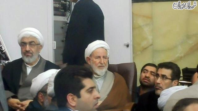 آیت الله یزدی در ترحیم مرحوم هاشمی+عکس