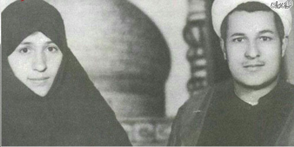 ماه عسل مرحوم هاشمی با همسرش +عکس