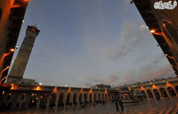مسجد اموی حلب،قبل و بعد از جنگ+عکس