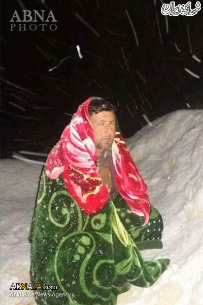 رزمندگان الحشد الشعبی عراق در برف+عکس