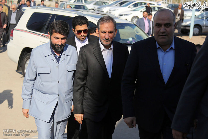 خودروی شاسی بلند جهانگیری در سفر خوزستان