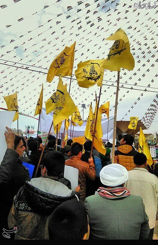 رزمندگان فامیون در راهپیمایی 22 بهمن+عکس