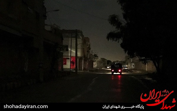 عکس/اهواز در تاریکی
