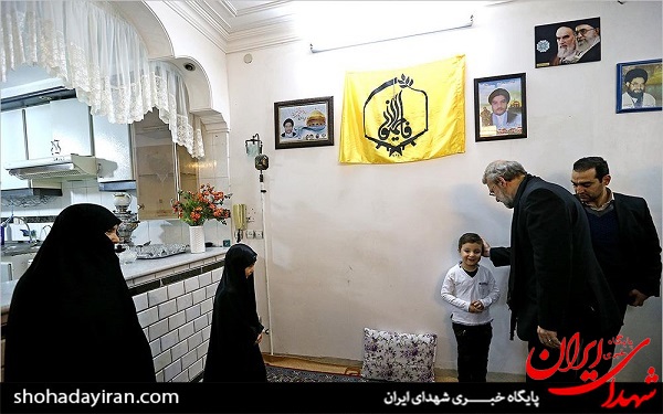 عکس/دیدار دکتر لاریجانی با خانواده روحانی شهید هاشمی نژاد