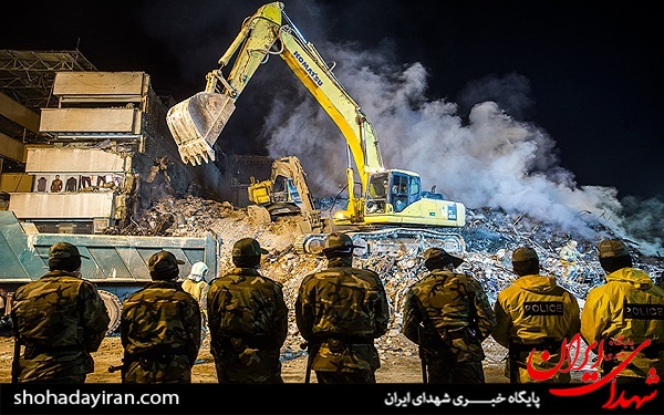 عکس/حادثه پلاسکو؛ روز پنجم