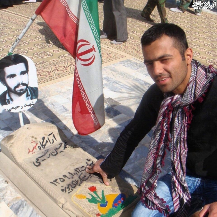 آتش نشان شهید در سفر راهیان نور+تصاویر