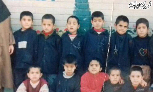شهید آتش نشان (میرزاخانی) در کودکی+عکس