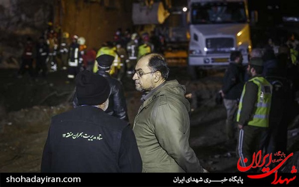 عکس/ هشتمین روز آواربرداری ساختمان پلاسکو