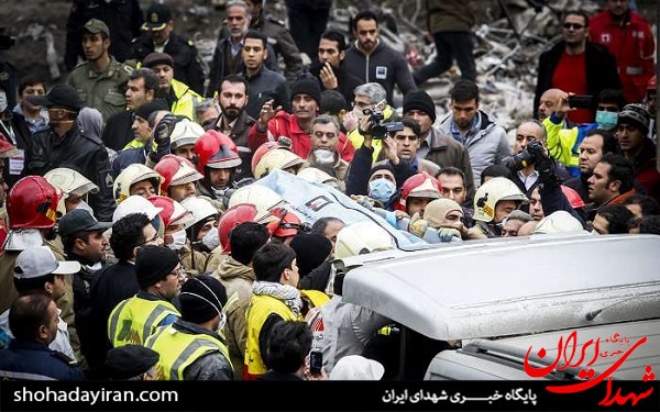 عکس/ هشتمین روز آواربرداری ساختمان پلاسکو