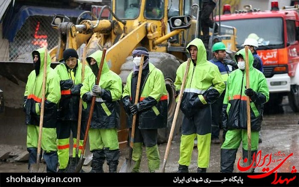 عکس/پایان آوار برداری پلاسکو