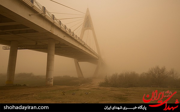 عکس/ نفس تنگی خوزستان