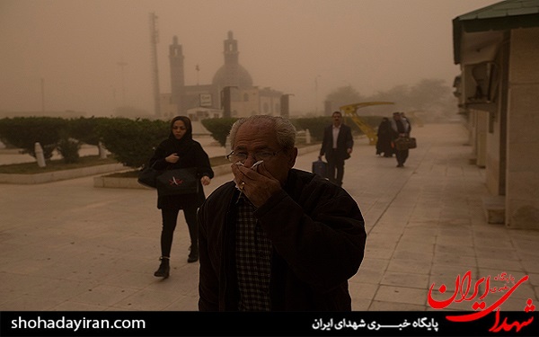 عکس/ نفس تنگی خوزستان