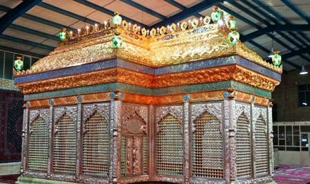 انتقال ضریح جدید امامین عسکریین(ع)به سامرا