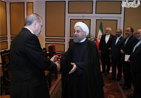 دیدار روحانی و اردوغان در حاشیه اجلاس اکو دیدار روحانی و اردوغان در حاشیه اجلاس اکو