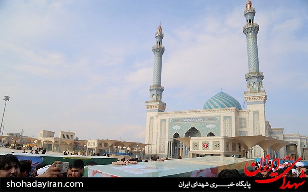 عکس/تشییع پیکر شش شهید مدافع حرم در قم