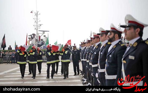 عکس/ استقبال از پیکرهای مطهر 165 شهید دفاع مقدس در خرمشهر