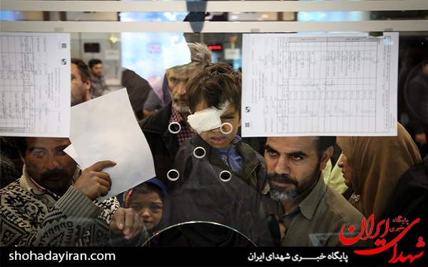 عکس/ آسیب دیدگان حوادث چهارشنبه سوری