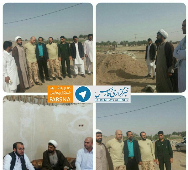 قهرمان بسیجی المپیک در اردوی جهادی +عکس