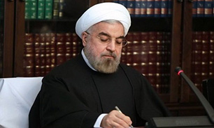 تسلیت روحانی به مناسبت درگذشت پدر 3 شهید