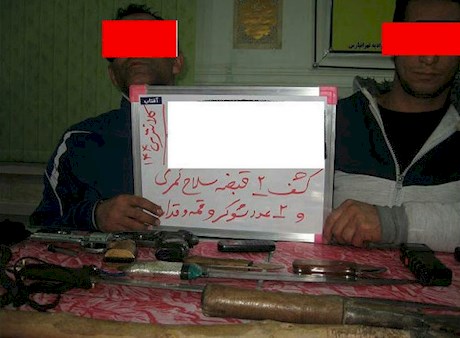 دستگیری هفت تیرکش‌های تهرانپارس +عکس