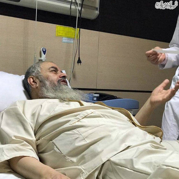 بستری شدن پدر همسر سید خمینی+عکس