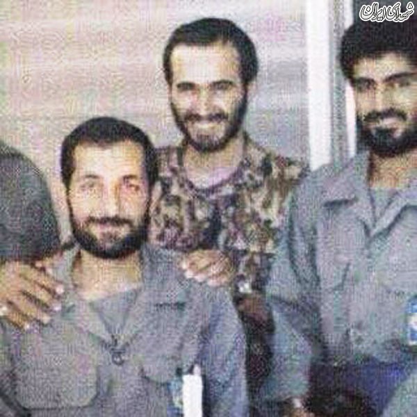 حاج قاسم، شهید خرازی و شهید باکری +عکس