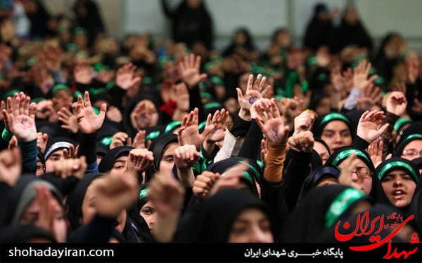 عکس/دیدار اعضای اتحادیه انجمن‌های اسلامی دانش آموزان با رهبر انقلاب