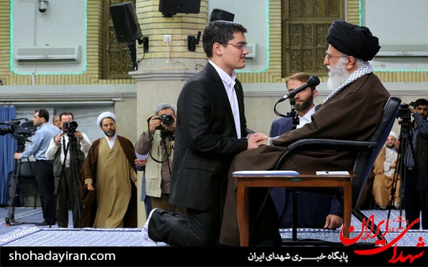 عکس/دیدار اعضای اتحادیه انجمن‌های اسلامی دانش آموزان با رهبر انقلاب