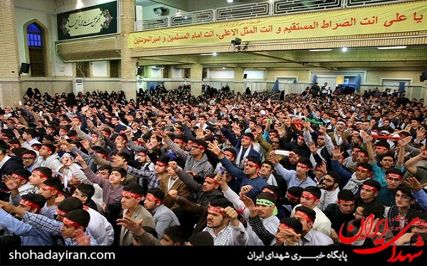 عکس/دیدار اعضای اتحادیه انجمن‌های اسلامی دانش آموزان با رهبر انقلاب