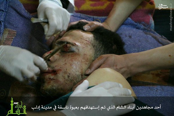 انهدام گشتی القاعده در ادلب+عکس انهدام گشتی القاعده در ادلب+عکس