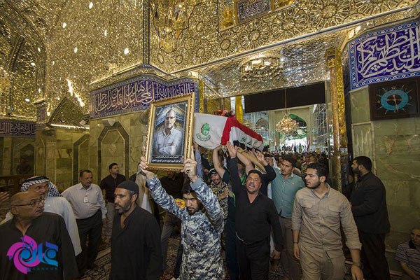 تشییع پیکر سه شهید لشکر العباس(ع) تشییع پیکر سه شهید لشکر العباس(ع)