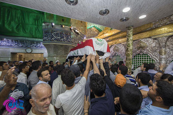 تشییع پیکر سه شهید لشکر العباس(ع) تشییع پیکر سه شهید لشکر العباس(ع)