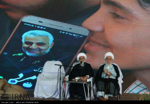 عکس/حاج‌قاسم در کنگره 8هزار شهیدگیلان‎