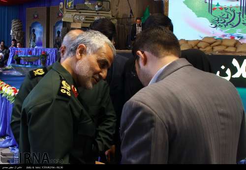 عکس/حاج‌قاسم در کنگره 8هزار شهیدگیلان‎