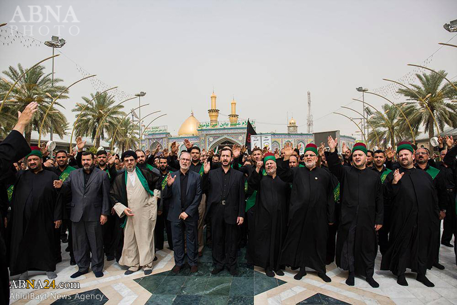 تصاویر/ مراسم عزاداری شهادت امام کاظم(ع) درکربلای معلی