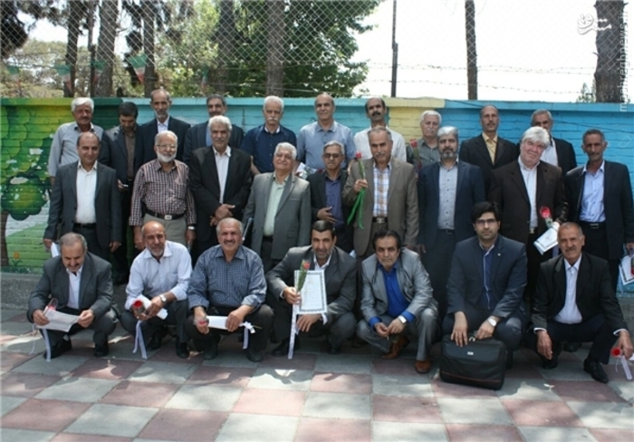 عکس/ دیدار همکلاسی‌ها بعد از ۵۵ سال
