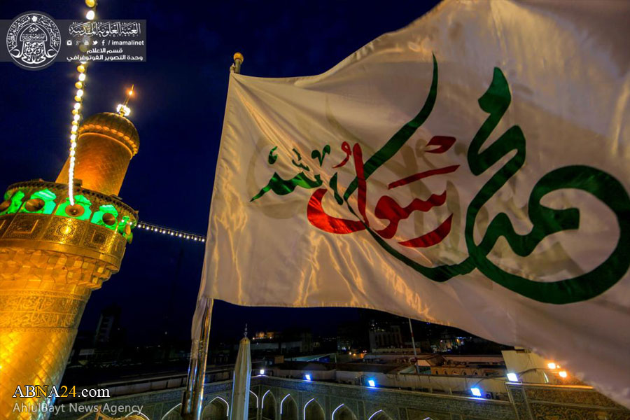 تصاویر/ جشن مبعث پیامبر(ص) در حرم امیرالمؤمنین علی(ع)
