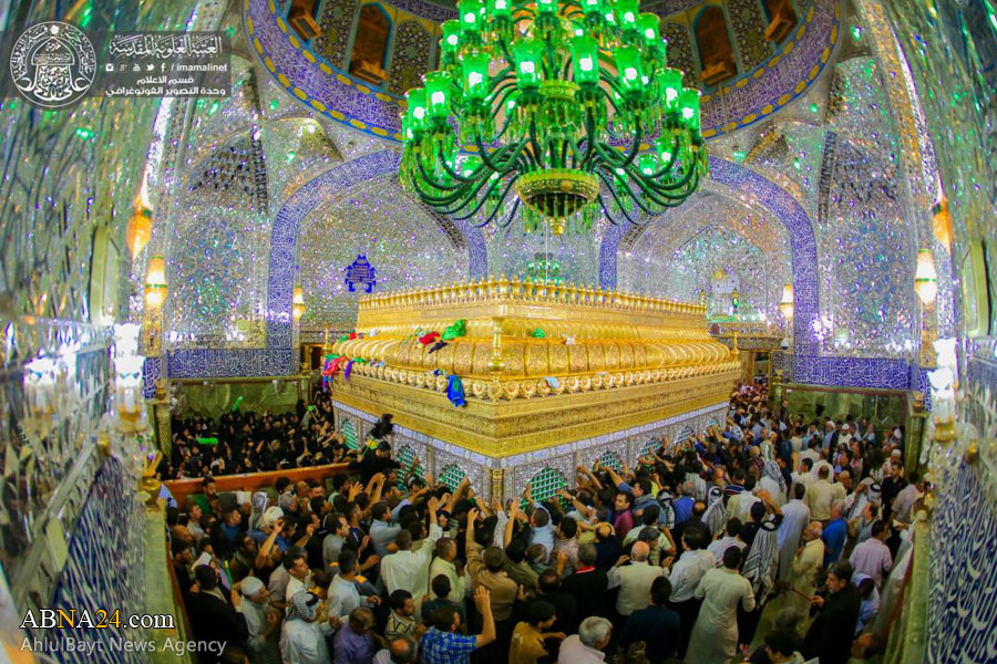تصاویر/ جشن مبعث پیامبر(ص) در حرم امیرالمؤمنین علی(ع)