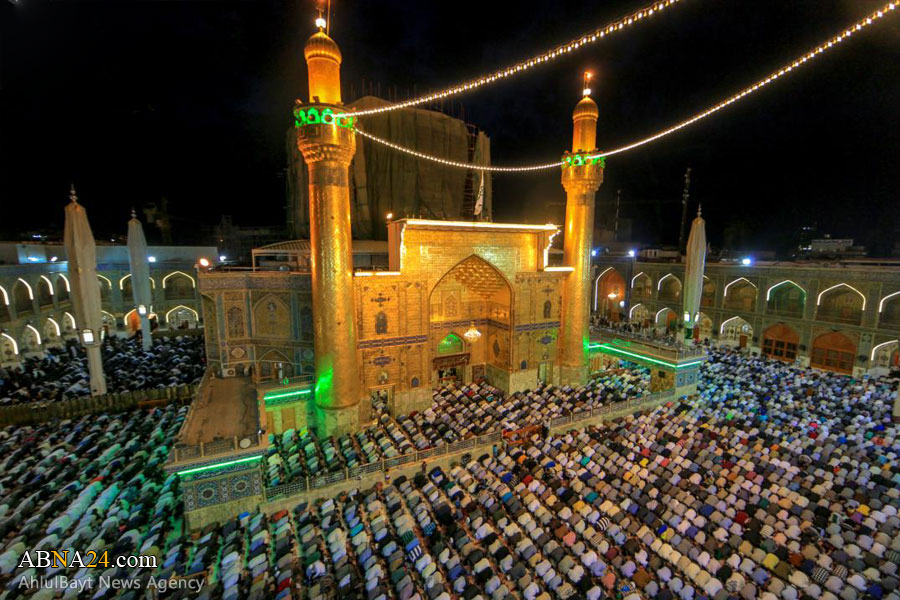 تصاویر/ جشن مبعث پیامبر(ص) در حرم امیرالمؤمنین علی(ع)